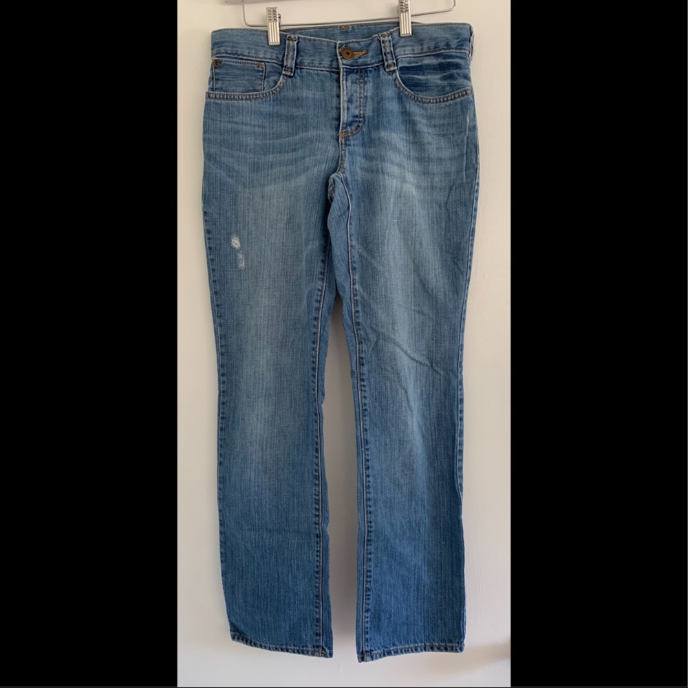 Eddie Bauer Button Fly Boyfriend Jeans